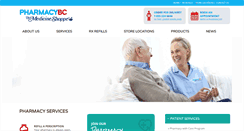 Desktop Screenshot of pharmacybc.com